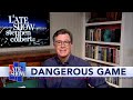 'Endangering the lives of Americans': Stephen Colbert targets Trump's nonsensical push to reopen the country