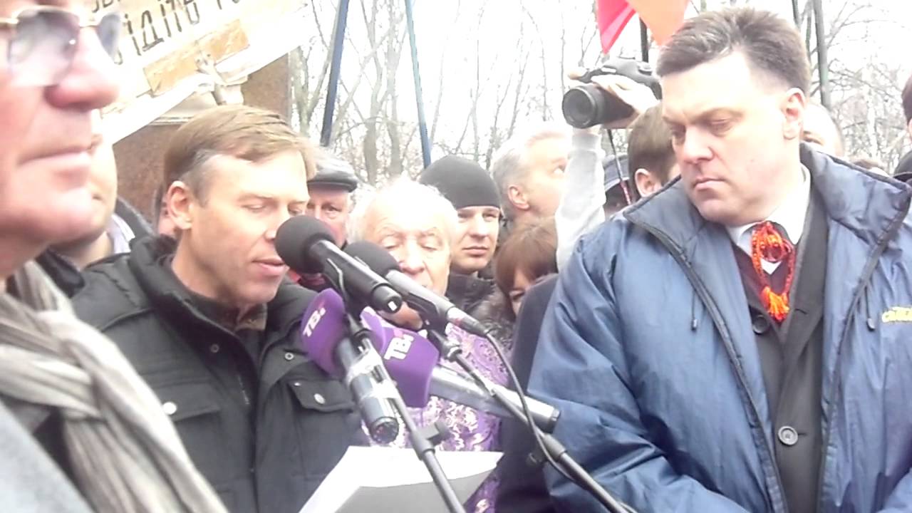 7 апреля 2013 г. митинг " Вставай Украина ".