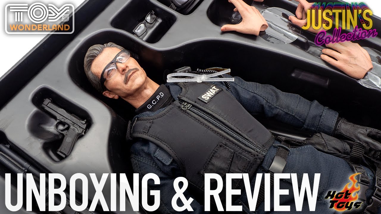 Hot Toys Jim Gordon SWAT Batman The Dark Knight Unboxing & Review