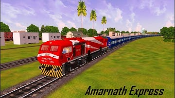 Amarnath Express Part 3 in MSTS Open Rails by Sumit Mehrotra