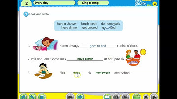 GET SMART 3 UNIT 2 EVERY DAY WORKBOOK - PAGE 10