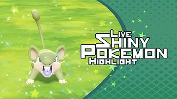 [Live] Shiny Rattata | Pokemon Let