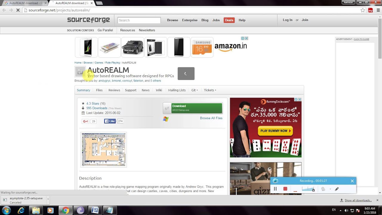 How To Download AutoREALM Software For Vector Based Drawing - YouTube