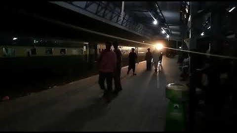 33Up Pak Business Express Crossing 30Down Sindh Express At Tando Adam Junction Railway Station