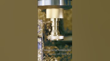 How to process washing machine connector smoothly by our SL-36? | CNC SMARTLATHE