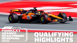 CONTINUED DOMINANCE 🔥 Spanish Grand Prix Qualifying Highlights 🏎️ | ESPN F1