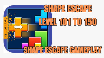 Shape Escape level 101 to 150 solved
