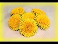 ОДУВАНЧИКИ ИЗ ФОАМИРАНА , МК / DIY DANDELIONS FROM TAMARANA