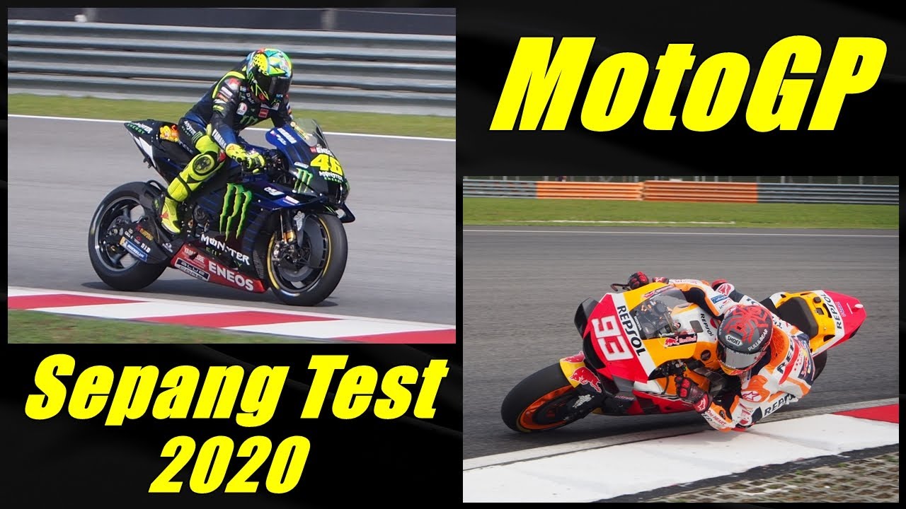 MotoGP Sepang Winter Preseason Test 2020 Pure Sound on track YouTube