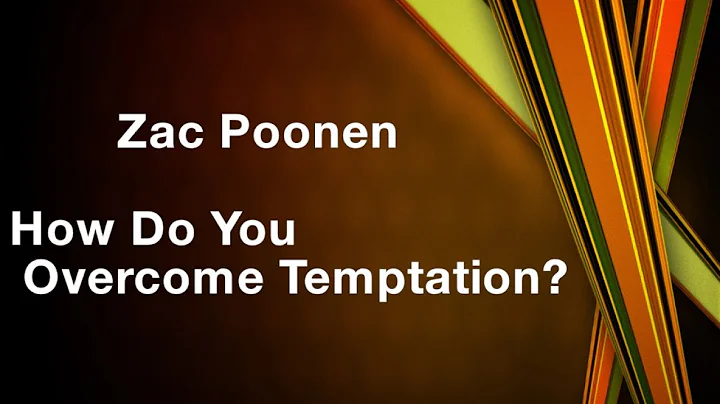 Zac Poonen - How Do You Overcome Temptation? | New