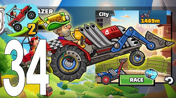 Hill Climb Racing 2 - Gameplay Walkthrough Part 34 (HILL CLIMBER Mk2)