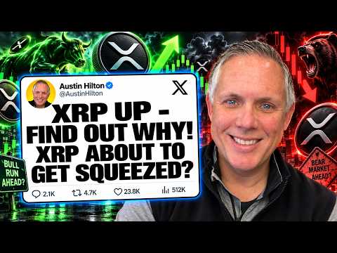XRP Moving Up - Learn Why! Is XRP About To Get Squeezed?!