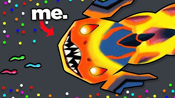 Growing a MAX LEVEL SNAKE!