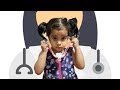 तृषा  बनी डॉक्टर 🧑⚕️ / One day Doctor 👨⚕️ 