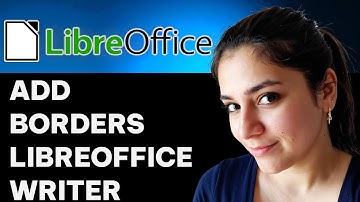 How to Add Borders in LibreOffice Writer