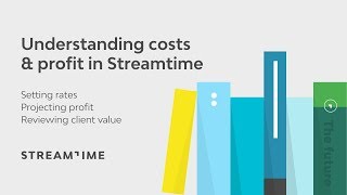 Understanding costs & profit in Streamtime