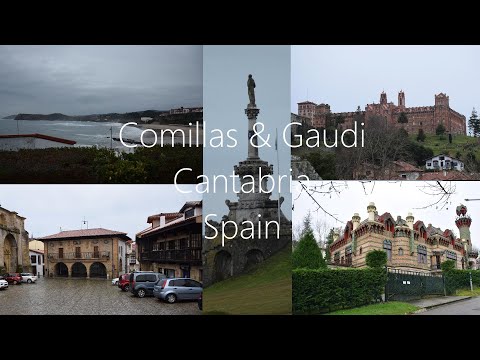 Comillas and Antoni Gaudi  Cantabria  Spain | HD