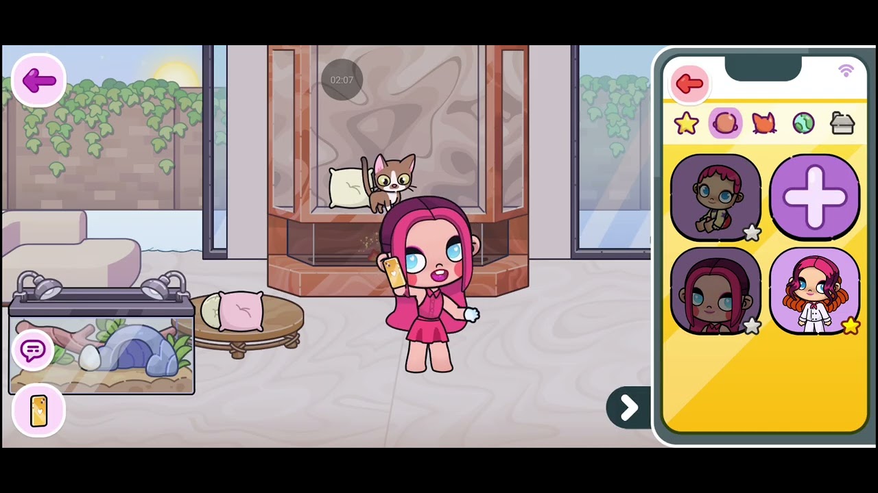 Jogando avatar world