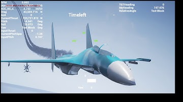Dummy flight game test in Unreal Engine 4