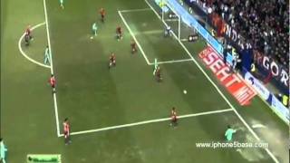 Osasuna vs barcelona 3-2 full highlights & goals 11-feb-2012