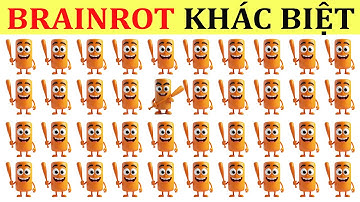 🔥 Thử Thách Tinh Mắt Cực Khó: Tìm Điểm Khác Biệt Brainrot P5 | Cỏ Bốn Lá Đố Vui