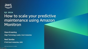 How to scale your predictive maintenance using Amazon Monitron | AWS Events