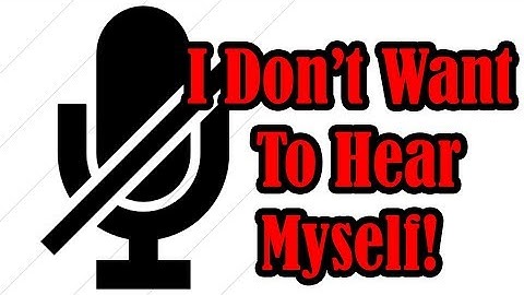 How To Not Hear Yourself While Recording FLStudio