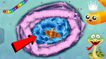 Snake. Io - The Biggest Snake Trapped And Killed by Small snake! Epic Snake. Io Gameplay