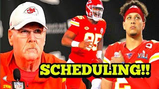 BREAKING NEWS!!🔥🙏Chiefs Head Coach Andy Reid Lashes Out at Grueling 2024 NFL Schedule