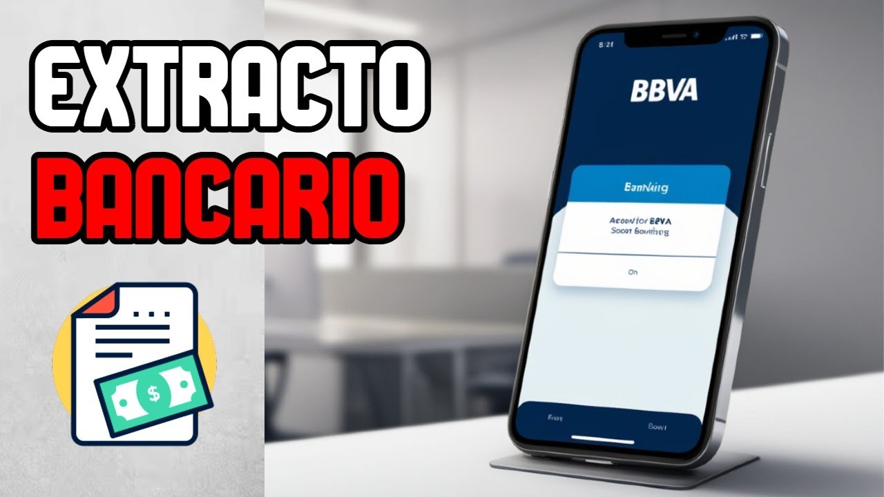 COMO PEDIR UN EXTRACTO BANCARIO EN BBVA (fácil y rápido) - YouTube