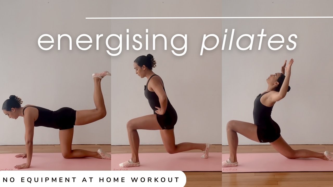 30 MIN PILATES FULL BODY WORKOUT | Energising Pilates (No Equipment ...