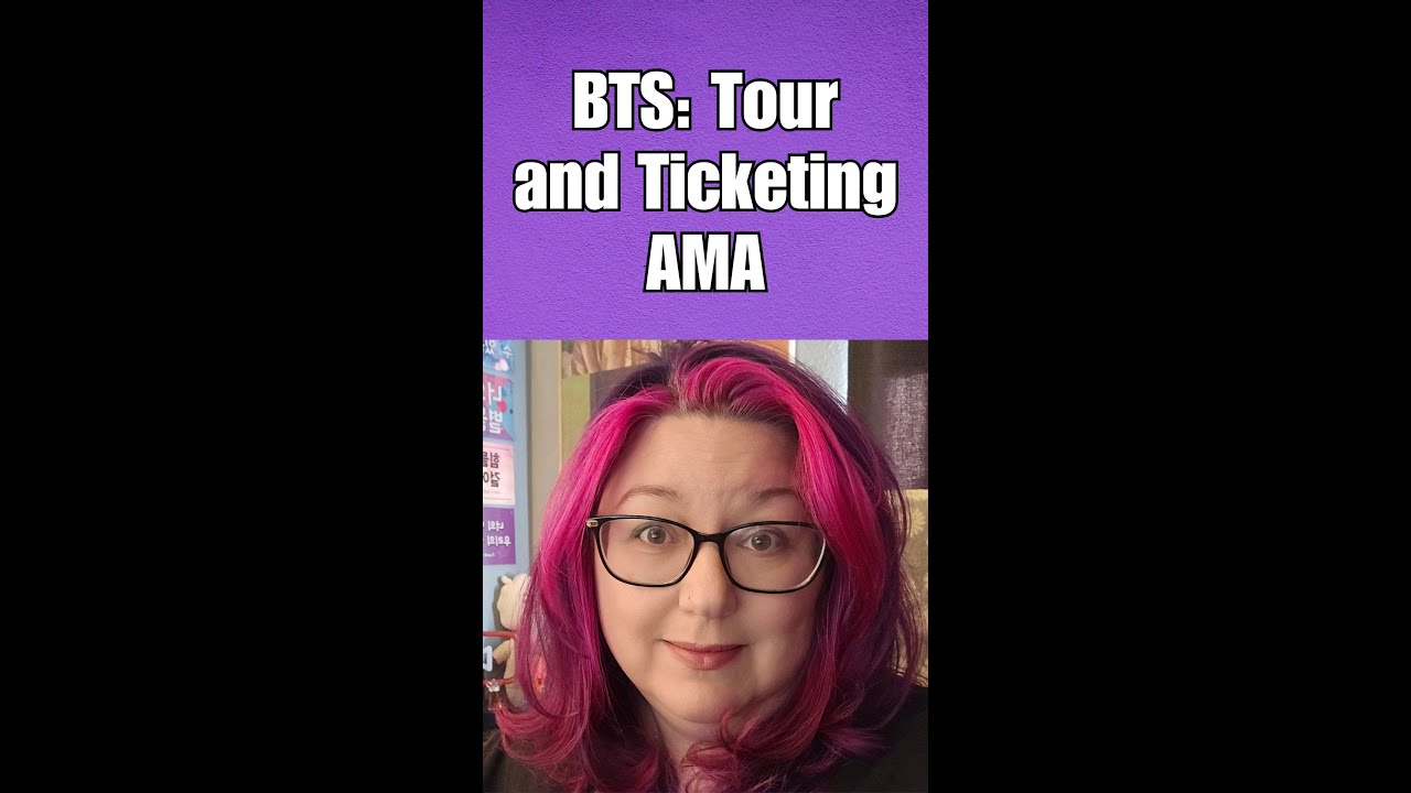 BTS Tour and Ticketing AMA #jikook #bts