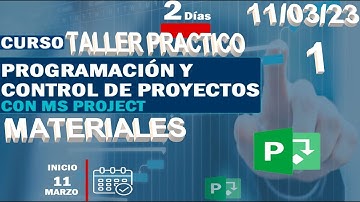 S01-PROGRAMACIÓN, CONTROL Y SEGUIMIENTO DE PROYECTOS CON MS PROJECT