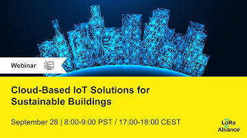 Cloud-Based IoT Solutions for Sustainable Buildings