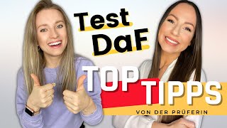 TestDaF. Top Tipps von der Prüferin. Vorbereitung für B2 - C1 | Learn German Fast