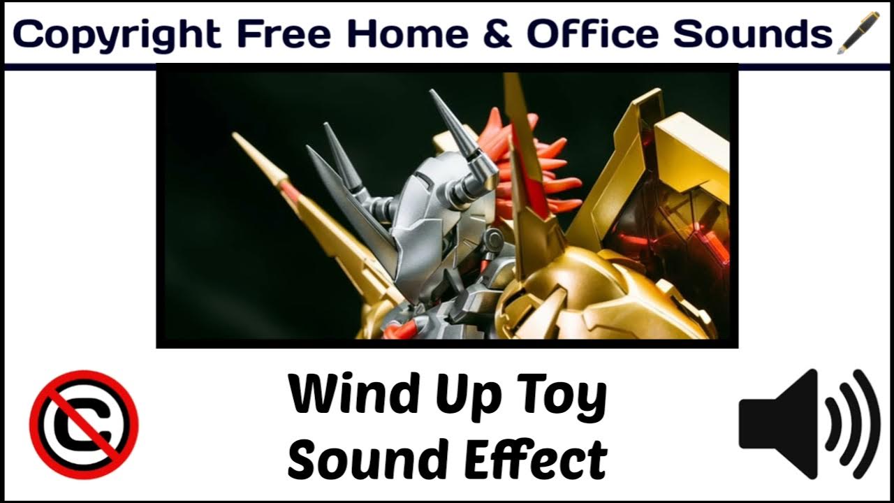 Wind Up Toy Sound Effect / Popular Sounds / copyrightfree / [Copyright