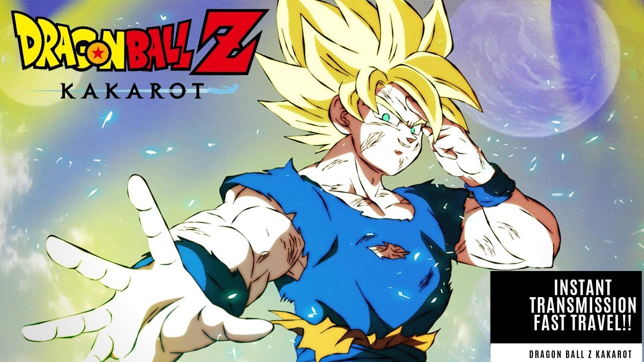 Dragon Ball Z KAKAROT Using Instant Transmission As Fast Travel