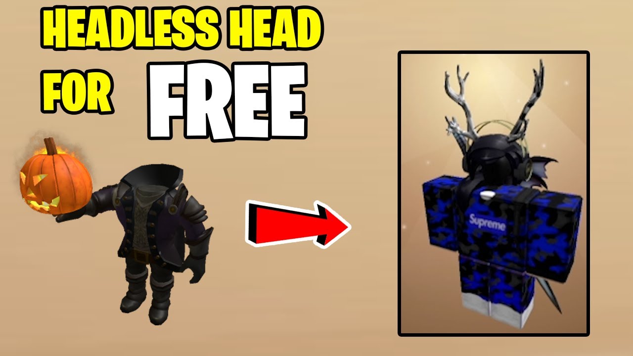 Lord CowCow on X: ⚠️ Headless Horseman is FREE!!!! Go get it before it's  too late #Roblox   / X