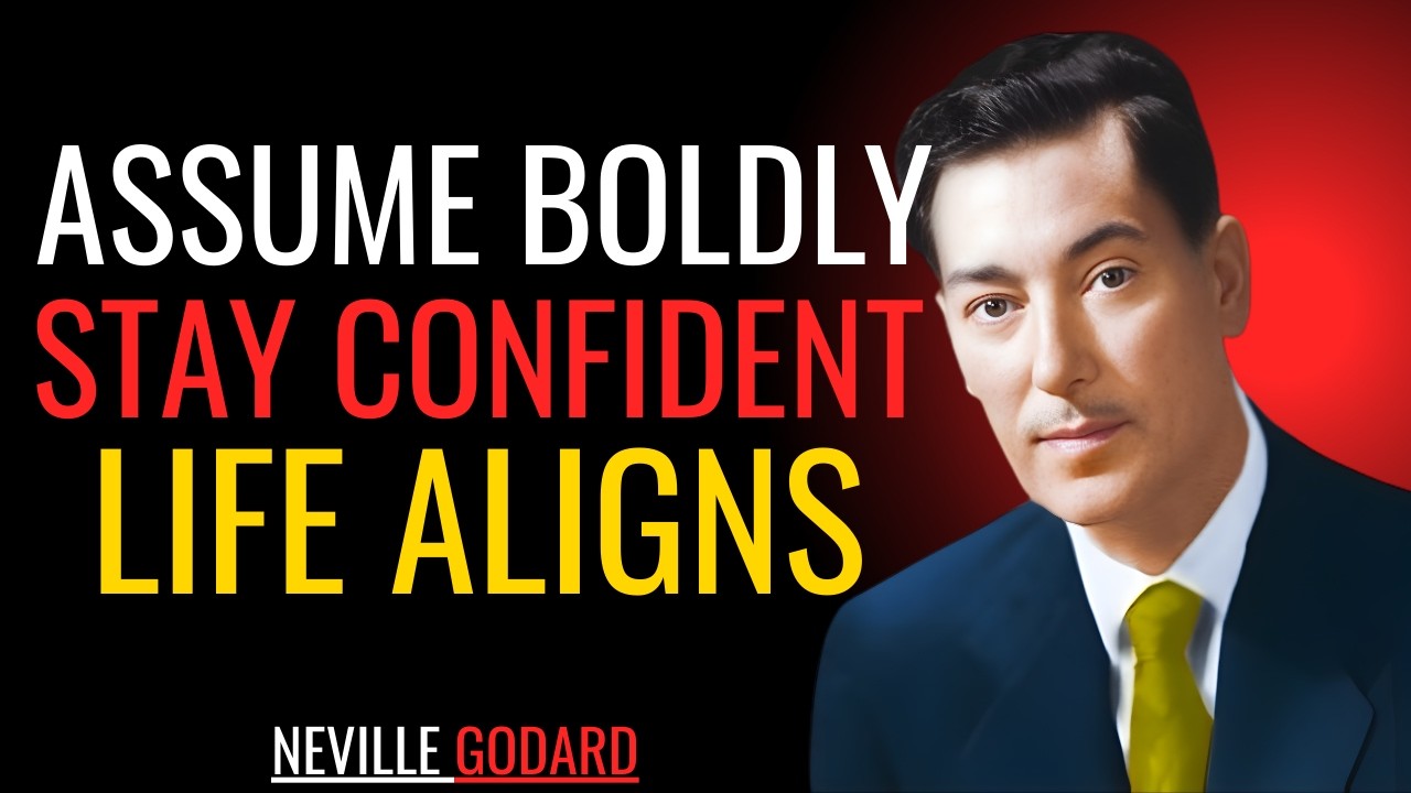 Assume Boldly And Life Aligns – Powerful Manifestation Speech by Neville Goddard