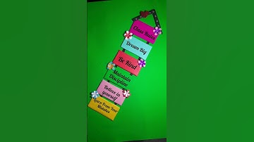 Classroom Rules #Wall Hanging For Class Decoration #diwalidecoration #trending #ytshorts