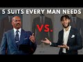 What are the 5 suits every man needs  and was steve harvey right