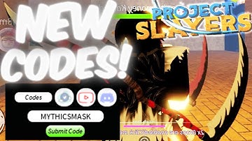 *NEW* ALL WORKING CODES FOR Project Slayers IN MAY 2023! ROBLOX Project Slayers CODES