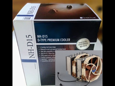 Кулер Noctua NH - D15. Установка, замена термопасты.