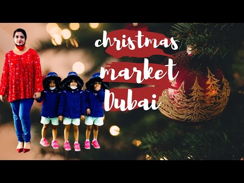Xmas Market in Dubai | Festive Wonderland in Festival City | Vlogmas 2020 | V5 Vlogs | Episode 53