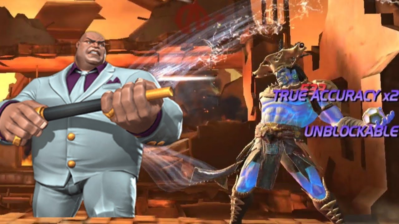 Monthly Cavalier ATTUMA Boss | Solo by 5* Kingpin | MCOC | MARVEL CONTEST OF CHAMPIONS