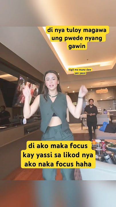 yassi pressman ano yung nasa likuran nya 😮#yassipressman #viral