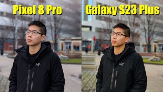 Pixel 8 Pro vs Samsung Galaxy S23 Plus Camera Comparison!