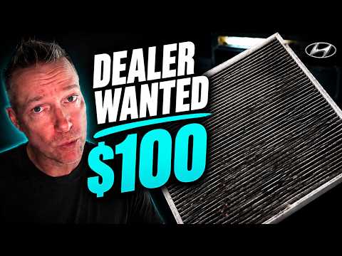 Hyundai Palisade Cabin Air Filter Replacement (Save $100 in 2 Minutes)