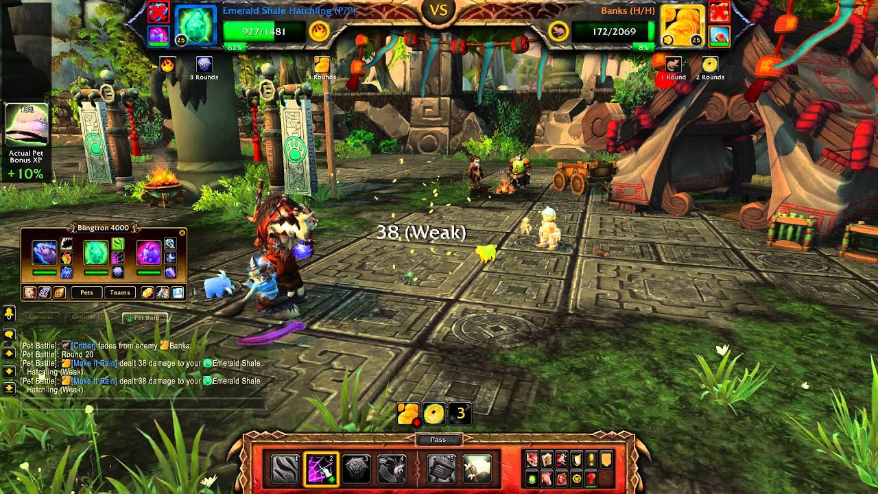 Blingtron 4000 (Elekk Carry) - [EN] Warlords of Draenor Pet Battle (old)