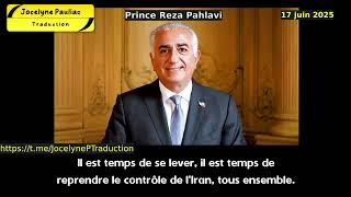 Iran Déclaration De Reza Pahlavi, Fils Aîné Du Shah Diran.